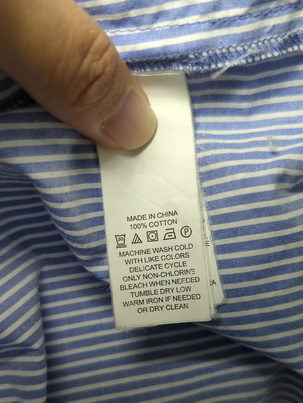 Kate Spade Broome Street Striped Poplin Swing Shirt Dress Blue White Stripe